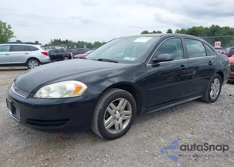 2012 Chevrolet Impala Lt из США, поврежденный, VIN 2G1WG5E3XC1101716